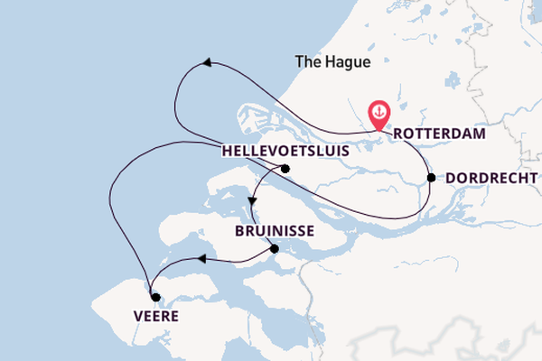 8-tägige Kreuzfahrt ab Rotterdam