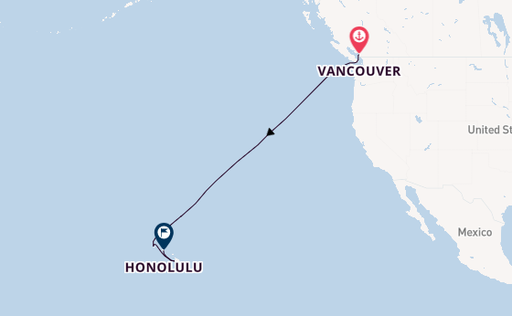 Polynesia from Vancouver, Canada with the Anthem of the Seas
