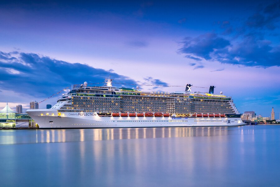 Caribbean from Fort Lauderdale (Port Everglades), Florida, USA with the Celebrity Reflection