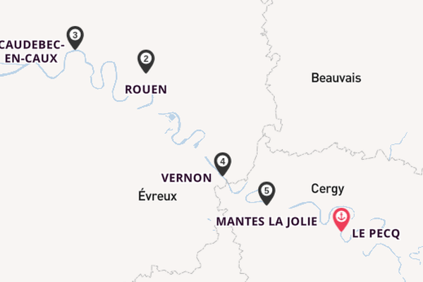 Seine ab Le Pecq auf der A-ROSA VIVA