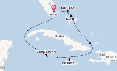 Karibik ab Miami auf der Independence of the Seas