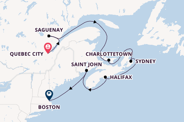 Luxury Classic Canada & New England with Quebec Stay