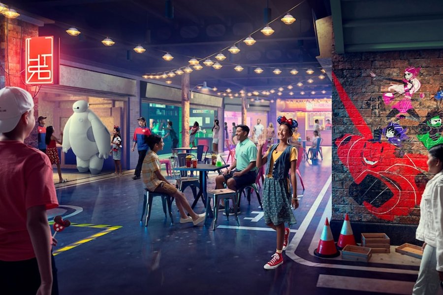 Südostasien ab Singapur, Singapur auf der Disney Adventure