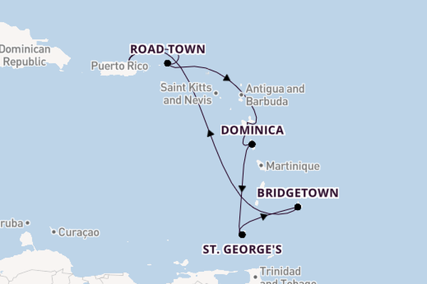 Caribbean from San Juan, Puerto Rico with the Grand Princess