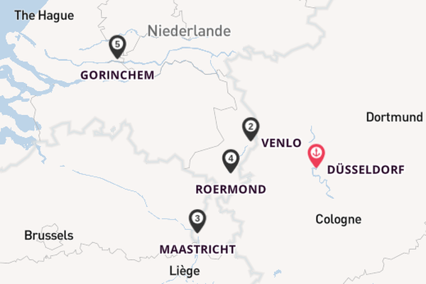 Maas ab Düsseldorf, Deutschland auf der VIVA RUBY