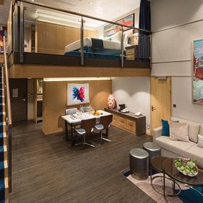 Come aboard the undefined and discover one of 158 cabin categories on a total of 15 decks that can accommodate 6680 passengers. Choose your dream cabin and feel at home on board the undefined!