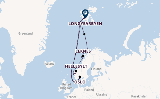 Norway from Bergen, Norway with the Scenic Eclipse                                                                                               