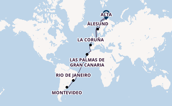 Transatlantic from Buenos Aires, Argentina with the Majestic Princess