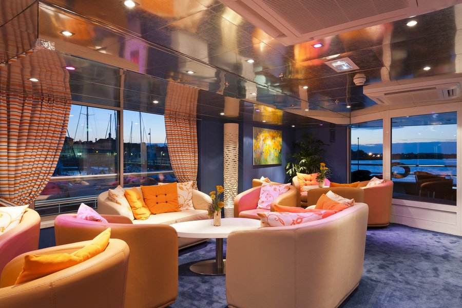 Garonne ab Bordeaux, Frankreich auf der MS Cyrano de Bergerac (CroisiEurope)