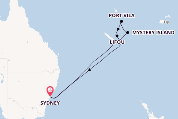 South Pacific from Sydney, Australia with the Celebrity Solstice