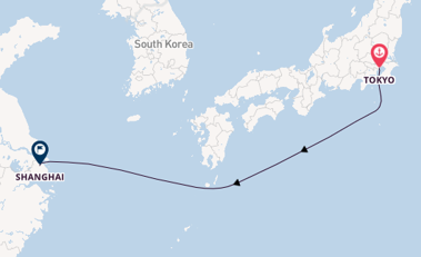 Japan from Tokyo, Japan with the MSC Bellissima