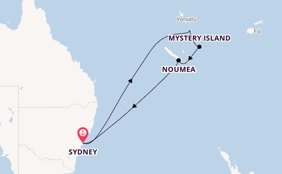 Sunsets & Skylines: South Pacific Cruise with Sydney Sojourn