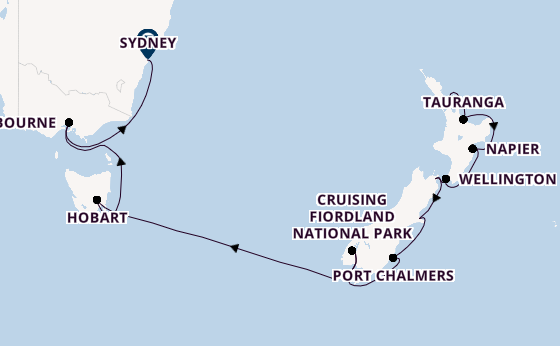  Kiwi Coast to Aussie Shores: Auckland & Sydney with New Zealand Discovery