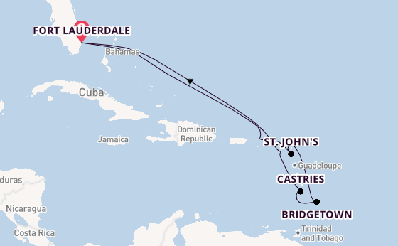 Caribbean vanaf Nederland met de Celebrity Eclipse