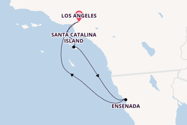 West Coast USA from Los Angeles, California with the Quantum of the Seas