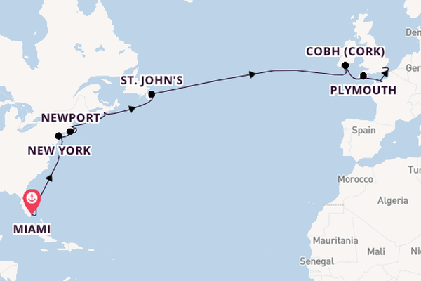 Luxury City Lights to Celtic Shores: Miami to London with Miami Stay