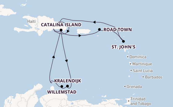 Caribbean vanaf La Romana met de Mein Schiff 5