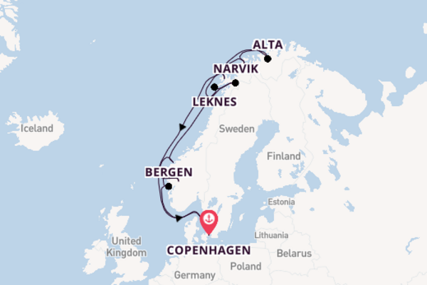 Wonderful cruise from Copenhagen with Silversea