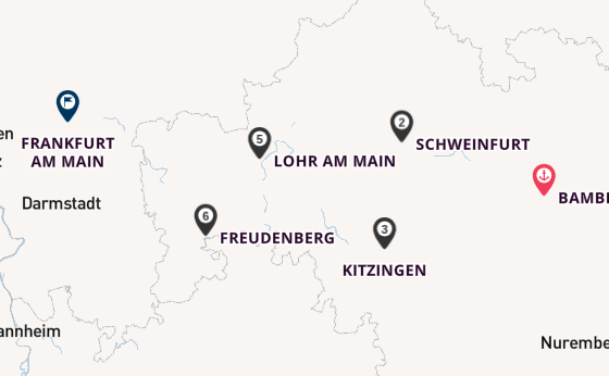 8 Tage Main Kreuzfahrt