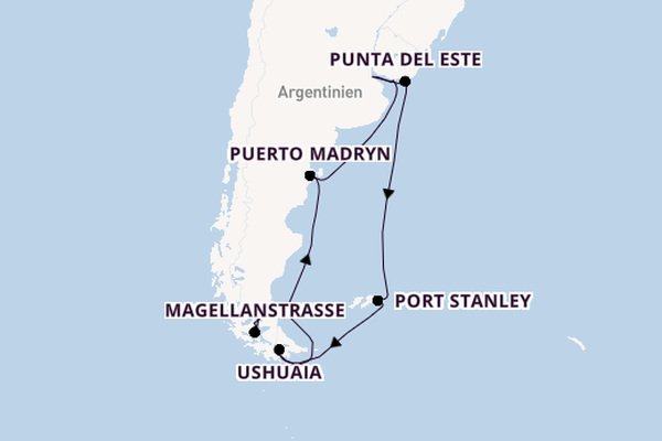 Südamerika ab Buenos Aires, Argentinien auf der Celebrity Equinox