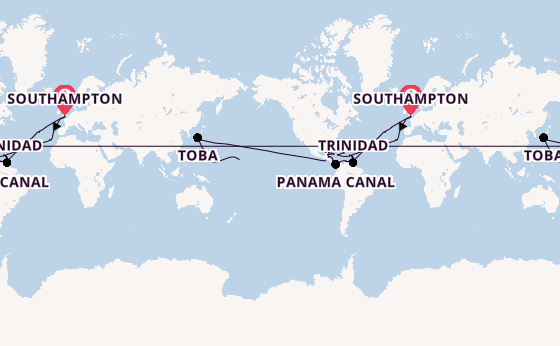 Round-the-World Trip from Australia with the Aurora