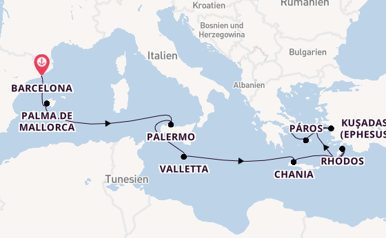 Cruise Waypoints