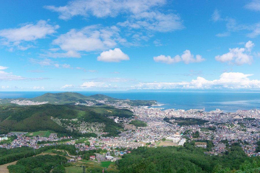 Japan ab Kobe, Japan auf der Silver Cloud