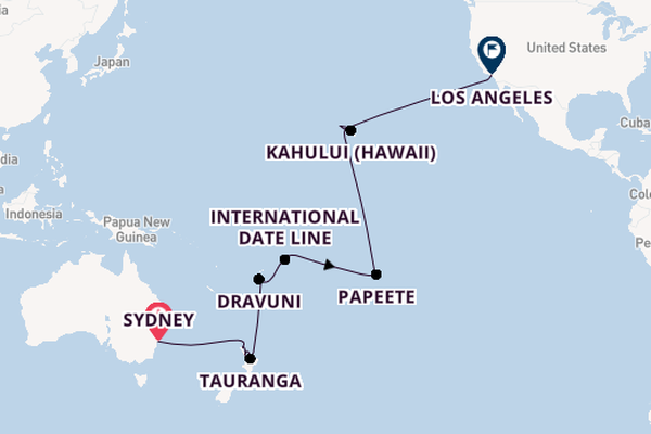 French Polynesia, Hawaii & South Pacific Crossing