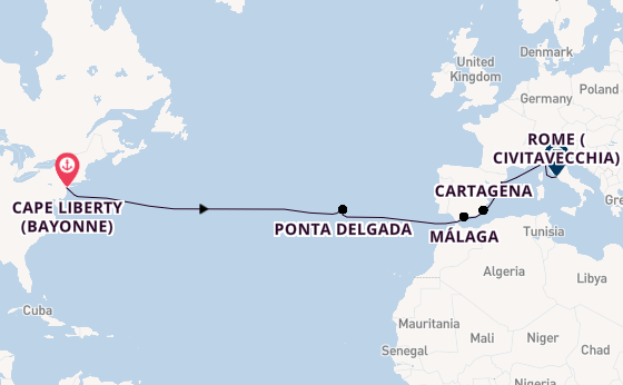 Transatlantic from Australia with the Odyssey of the Seas