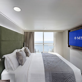 Come aboard the undefined and discover one of 50 cabin categories on a total of 13 decks that can accommodate 3013 passengers. Choose your dream cabin and feel at home on board the undefined!
