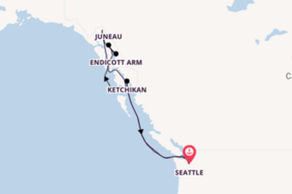 Voyage with Celebrity Cruises from Seattle