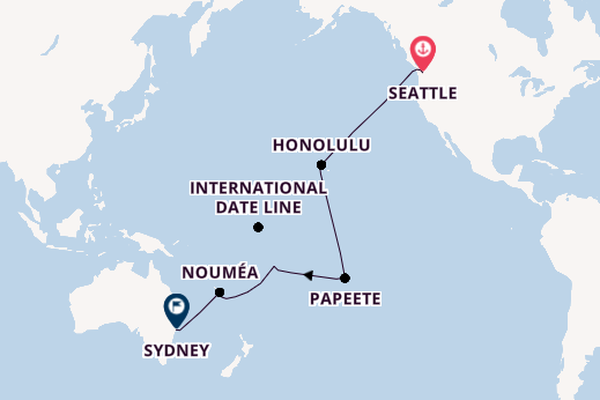 Seattle, Hawaii, Tahiti & the Pacific