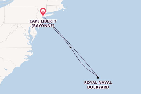 Liberty of the Seas 5  Cape Liberty (Bayonne)-Cape Liberty (Bayonne)