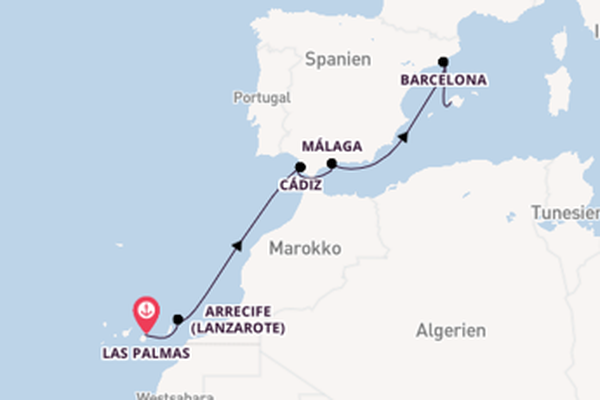 Kanaren & Andalusien ab Gran Canaria 1