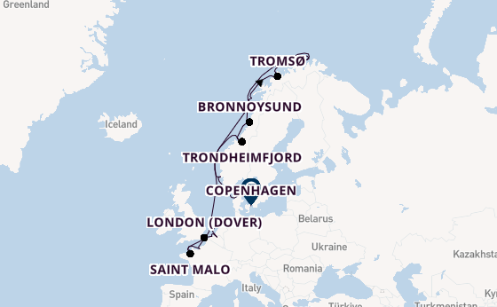 Norway from Hamburg, Germany with the Seabourn Quest