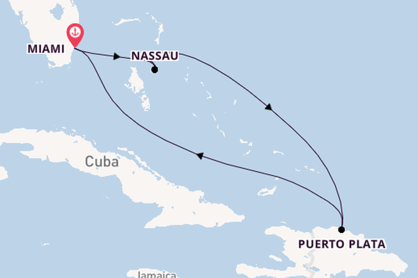 Caribbean vanaf Miami, Verenigde Staten met de MSC Meraviglia