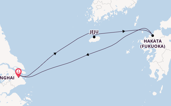 China from Shanghai, China with the Spectrum of the Seas