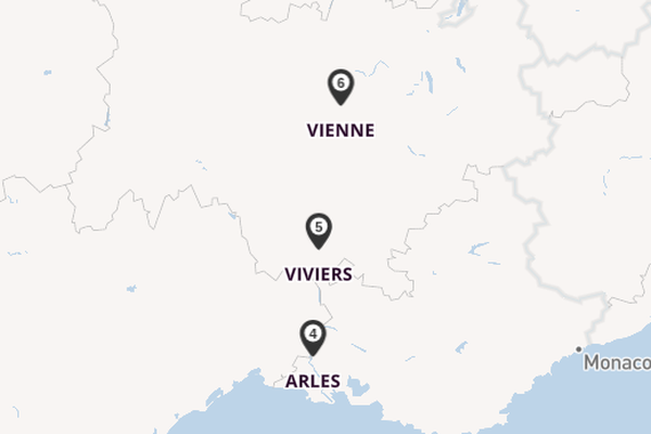 Rhône ab Lyon, Frankreich auf der A-ROSA STELLA