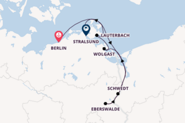 Rad und Schiff Reise - Von Berlin nach Stralsund