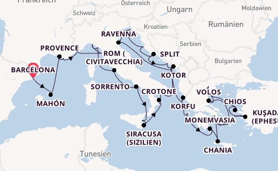 Cruise Waypoints