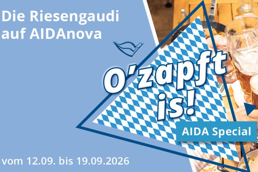🍺 O'zapft is! - AIDA Special Kreuzfahrt
