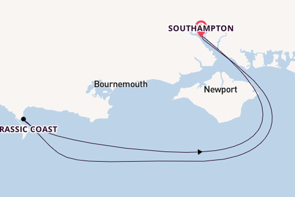 England from Southampton, England with the Queen Anne