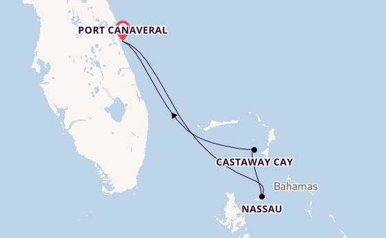 Caribbean from Port Canaveral, Florida with the Disney Dream