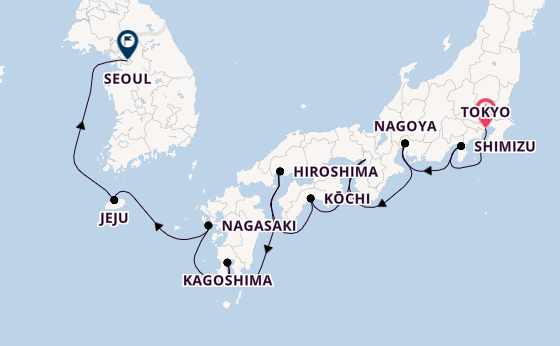 Tokyo Disney, Japan Odyssey & Seoul Discovery