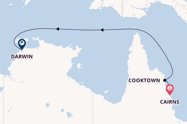 Australien ab Cairns, Australien auf der Silver Nova