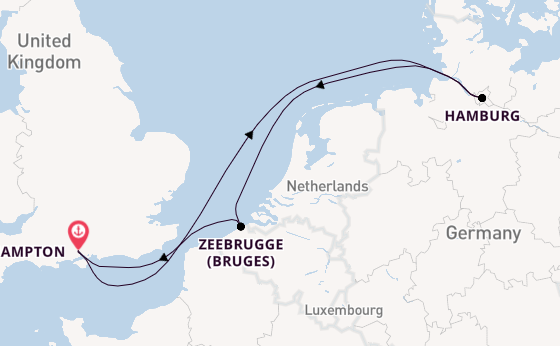 British Isles from Australia with the Freedom of the Seas