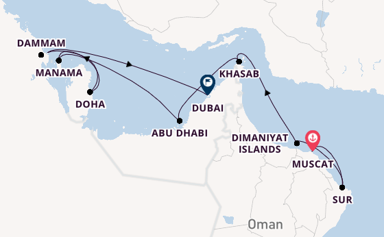 Cruise Waypoints