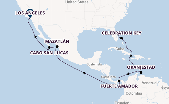 Luxury Panama Canal - Ocean to Ocean with Orlando & LA Stays