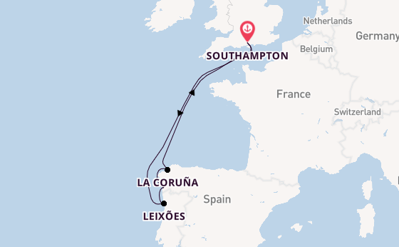 British Isles from Southampton, England with the Queen Victoria