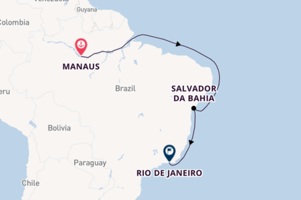 Cruising from Manaus with the Seabourn Venture